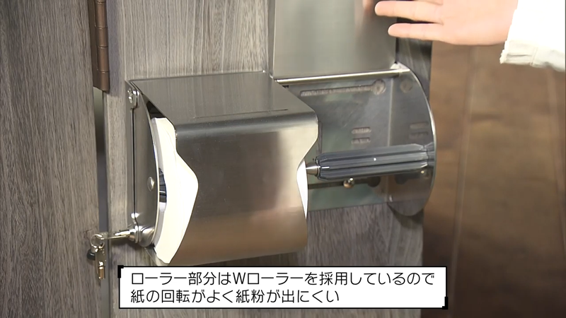 ローラー部分はWローラーを採用